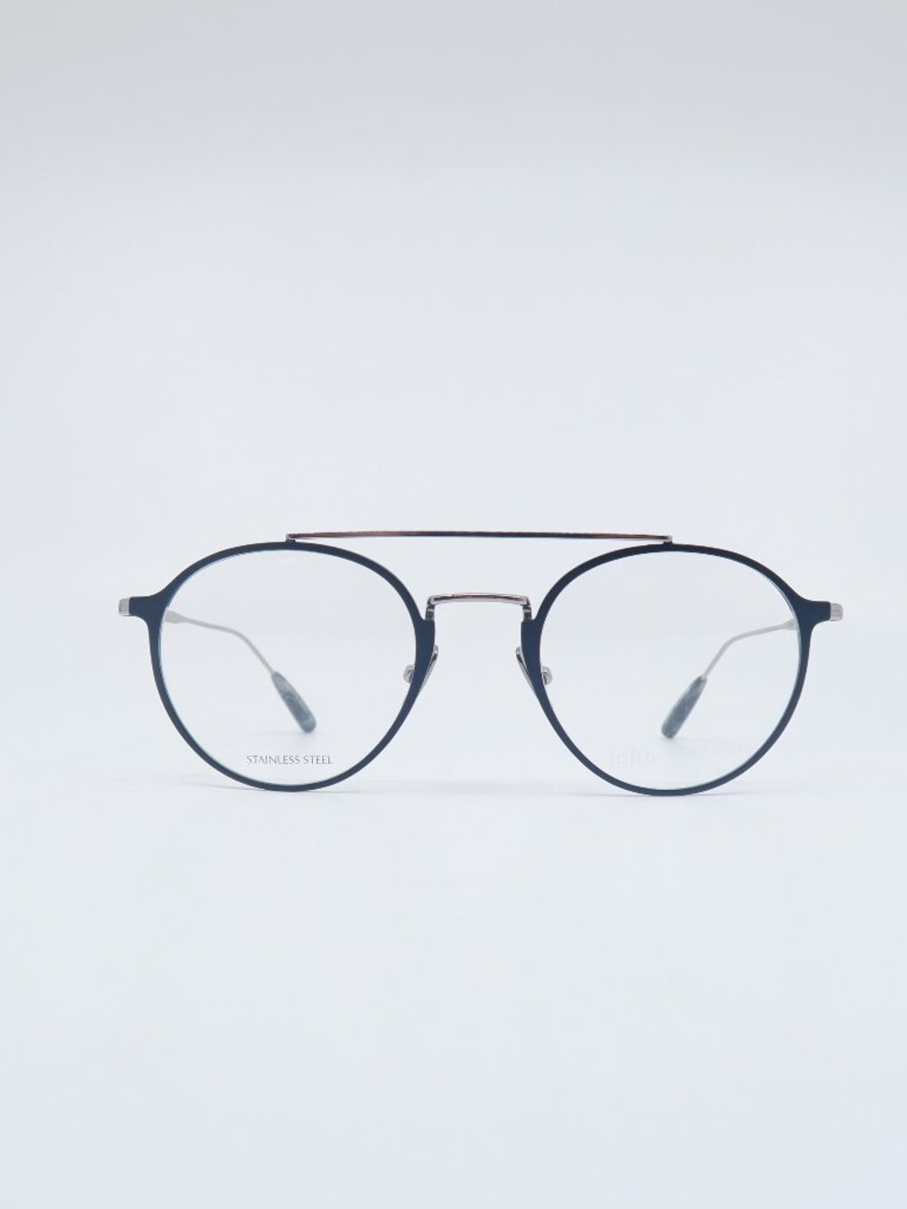 John Varvatos V174 500NAG Navy/Gunmetal, Stainless Steel, New Men's Eyeglasses.
